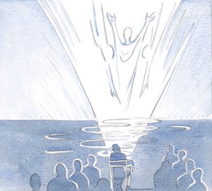 I kommunion bliver Gud nogle gange tilbedt i 