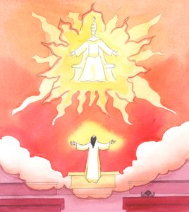 Jesus, vor Gud og Frelser, beder med os og for os ved hver messe, uanset hvilke 