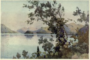 Aften, Lago di Como, Illustration fra 