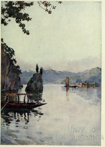 Il Punto di Bellagio, Comosøen, Illustration fra 