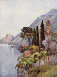 Oria, Luganosøen (farve litho)