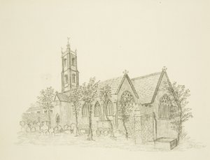 Den gamle St Michaels kirke af Ellen Eden