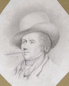 Portræt af Duc de Liancourt (1747-1827) efter et maleri af James Sharples (ca. 1751-1811) (blyant på papir)