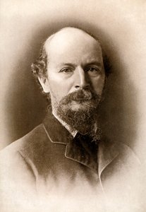 Algernon Charles Swinburne, engelsk digter fra victoriansk tid, 1909.