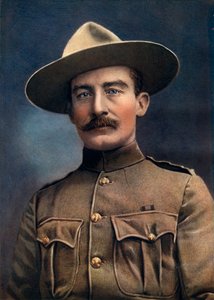 Oberst Baden-Powell, generalløjtnant i den britiske hær, 1902.