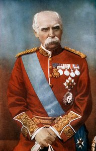 Feltmarskal Sir Donald Martin Stewart, britisk soldat, c1900 1902. af Elliott and Fry