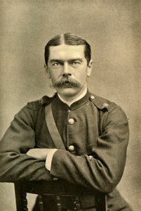 Lord Kitchener af Khartoum, c1885, 1901. af Elliott and Fry