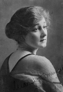 Marie Hemingway 1883-1939, engelsk skuespillerinde, 1916.