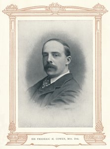 Sir Frederic H. Cowen, Mus. Dok., 1910. af Elliott and Fry
