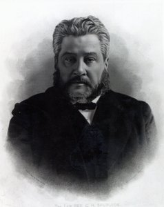 Pastor Charles Haddon Spurgeon, efter et fotografi af Elliot und Fry