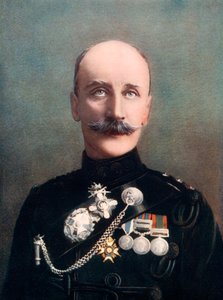 Generalmajor Francis Howard, kommanderende 8. brigade, South Africa Field Force, 1902. af Ellis