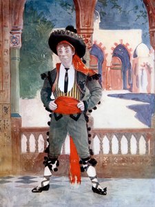 Edmund Payne i The Toreador, c1902. af Ellis and Walery