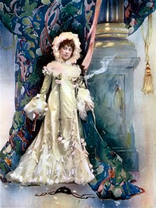Vane Featherstone i The Price of Peace, c1902. af Ellis and Walery