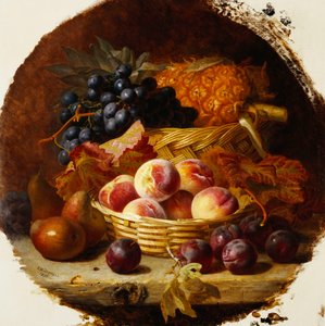 Fersken, blommer, pærer og ananas, 1896