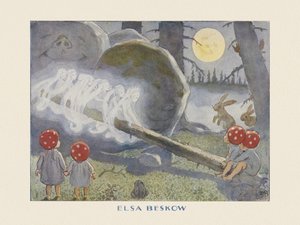 Tomotebo-børnene, alferne af Elsa Beskow