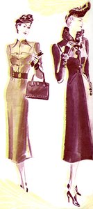 Elsa Schiaparelli-tegning af Elsa Schiaparelli
