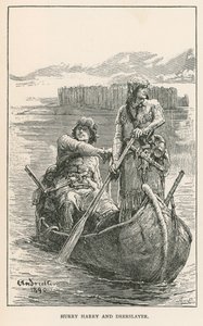 Hurry Harry og Deerslayer (kobberstik)