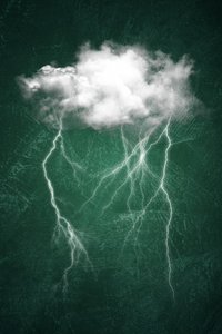 Grøn tordenstorm af Ema Paraschiv