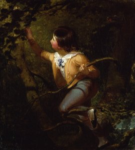 Fuglerede, 1837. af Emanuel Gottlieb Leutze