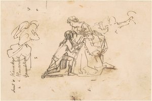 Studie til "Kong Friedrich II