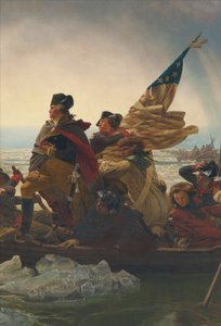 Washington krydser Delaware-floden, 25. december 1776