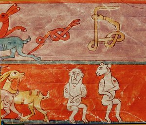 Dyrene inde i arken af Emeterio the Monk and Nun