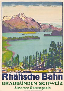 Plakatreklamerejser til Graubunden af det schweiziske selskab 