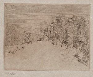 Connecticut Hillside af Emil Carlsen