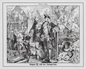 Augustus II, kurfyrste af Sachsen og konge af Polen, og opførelsen af Zwinger-paladset