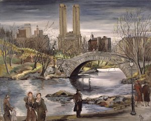 Forår i Central Park, 1936