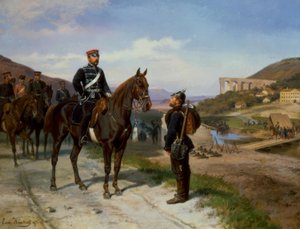 Møde med prins Friedrich Karl af Preussen af Emil Hünten
