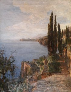På den dalmatiske kyst nær Ragusa af Emil Jakob Schindler