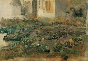 Kohlrübenfeld af Emil Jakob Schindler