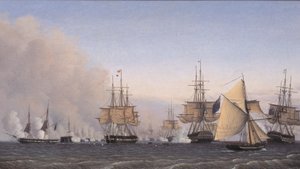 Slaget på Reden den 2. april 1801 af Emil Normann