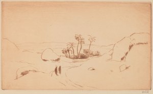Oase i ørkenen af Emil Orlik