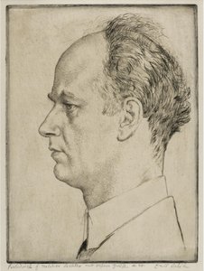 Portræt af Wilhelm Furtwängler 1886-1954, 1928