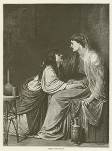 Irene og Klea af Emil Teschendorff