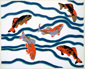 Aquatic design motiv fra 