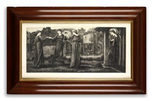 Møllen (ætsning trykt på vellum) af Emile Jean Sulpis