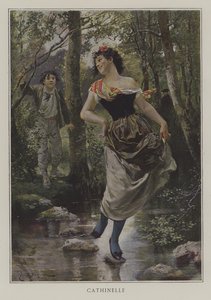 Cathinelle (farve litografi)