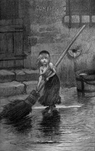 Cosette, illustration fra 