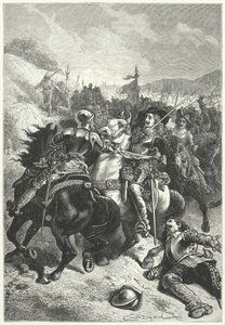 Kong Charles I i slaget ved Naseby