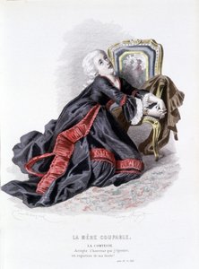 Komplet værk af Beaumarchais (1732-1799) af Edouard Fournier, red. Laplace, Sanchez et Cie, Paris 1876 (gravering) af Emile Antoine Bayard