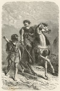 Krigere i bronzealderen af Emile Antoine Bayard