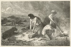 Bagekunsten i stenalderen af Emile Antoine Bayard