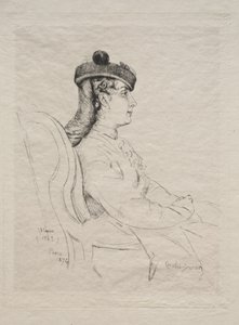 Rejsesouvenir, 1874. af Charles Emile Auguste Carolus Duran
