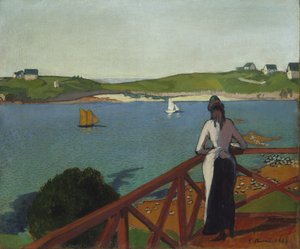Eftermiddag i Saint-Briac, 1887