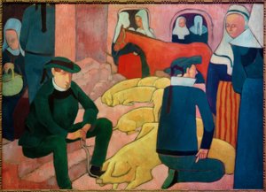 Grisemarkedet af Emile Bernard