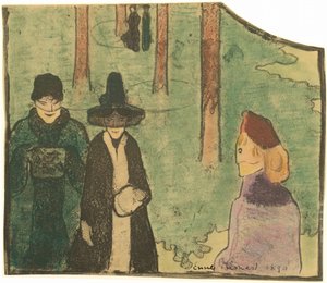 I skoven af Emile Bernard