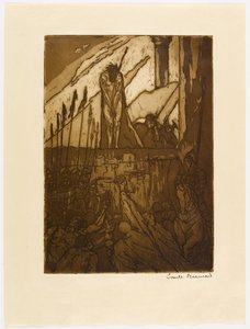 Nr. 40 – »Kristus med tornekrone og klædt i skarlagenrødt.« af Emile Bernard